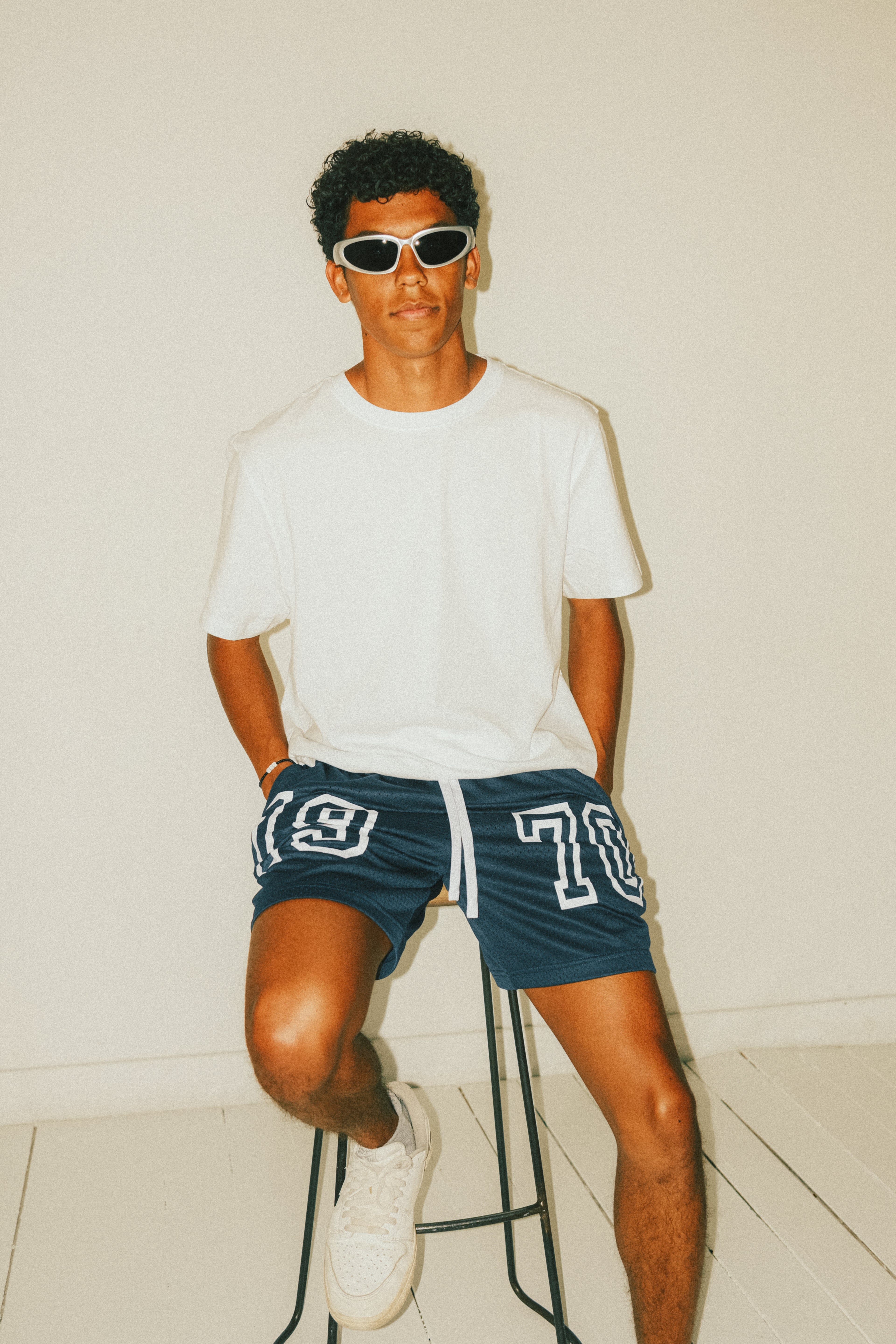 Athletic Mesh Shorts