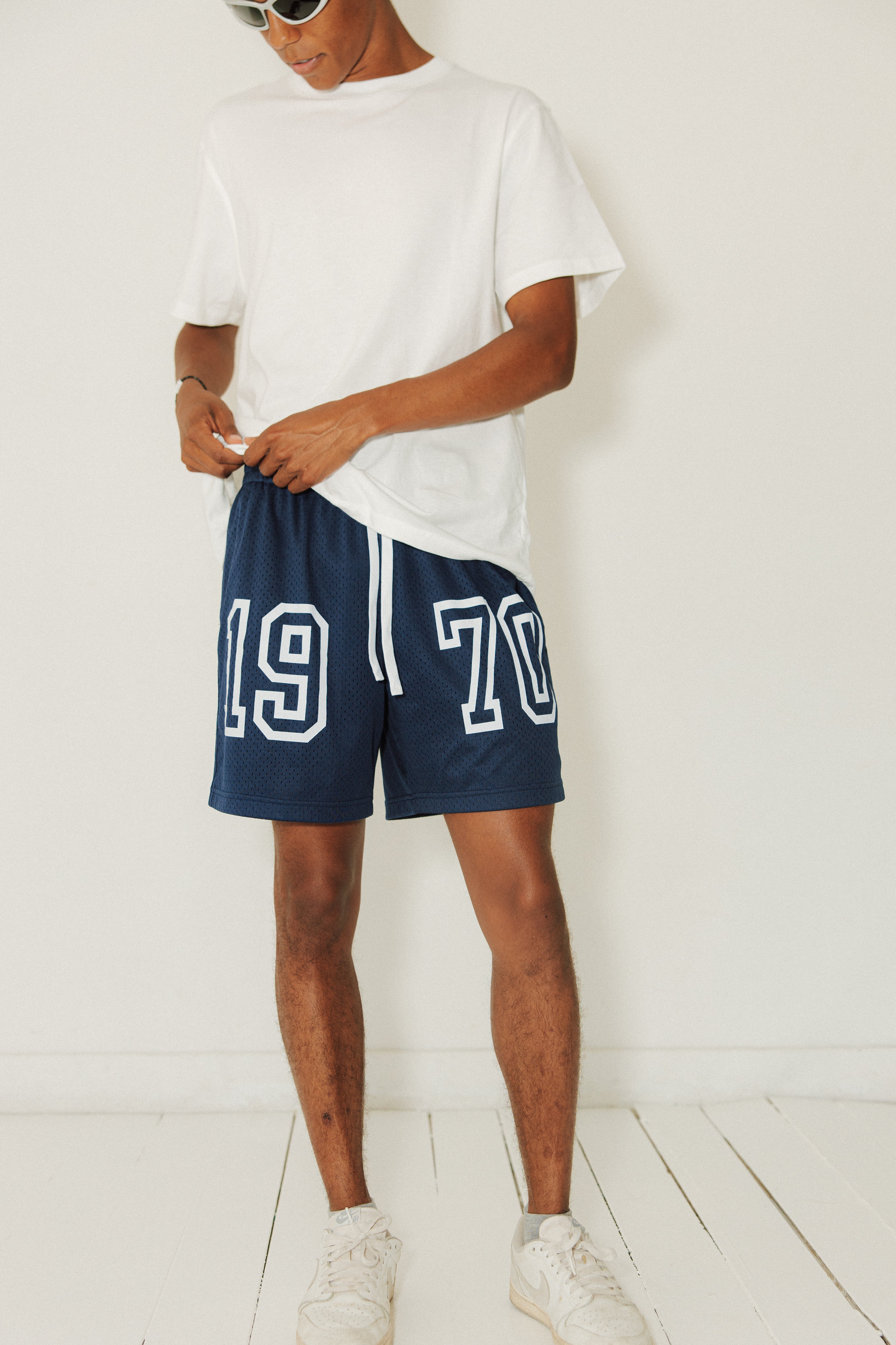 Athletic Mesh Shorts