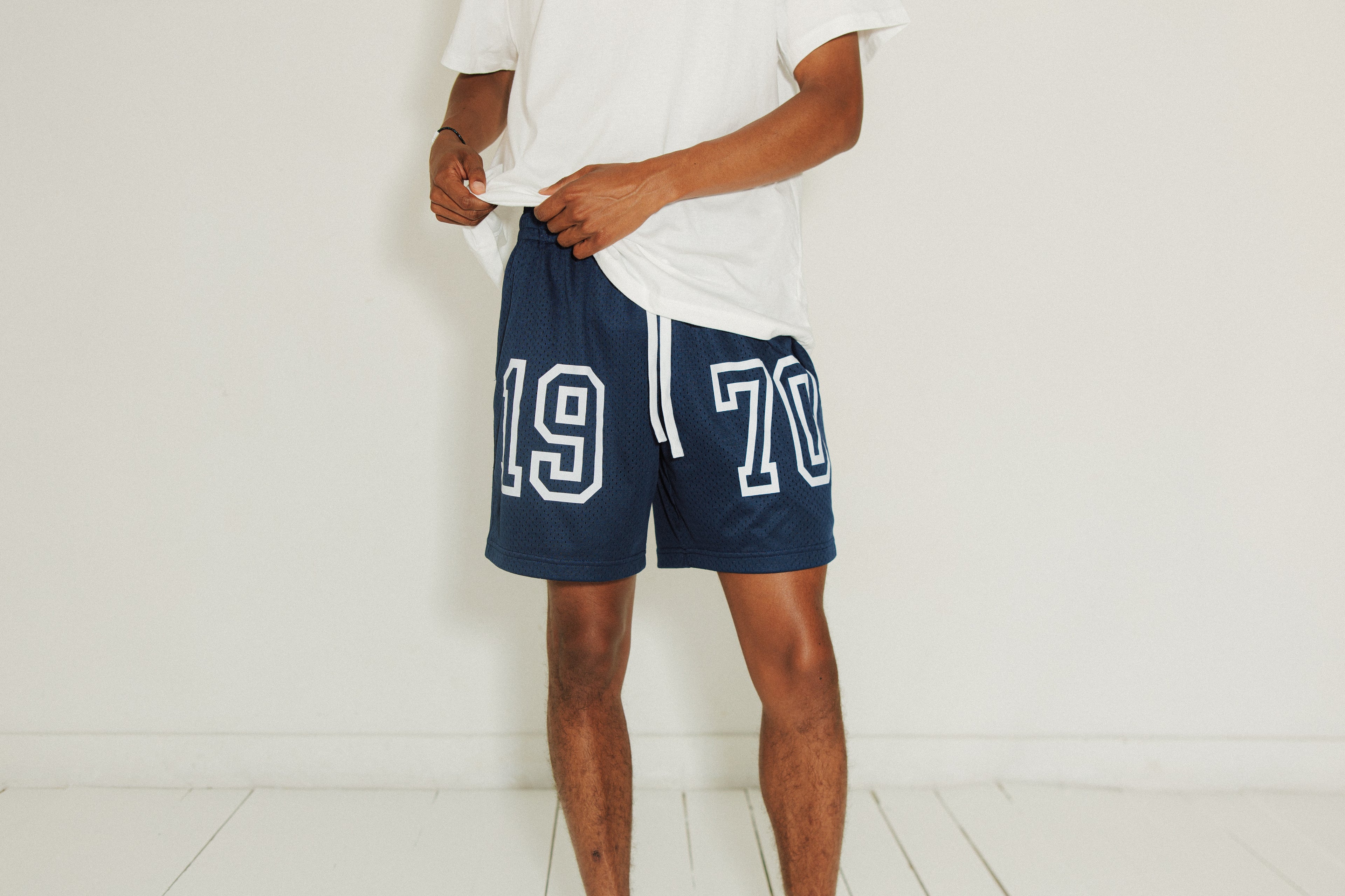 Athletic Mesh Shorts